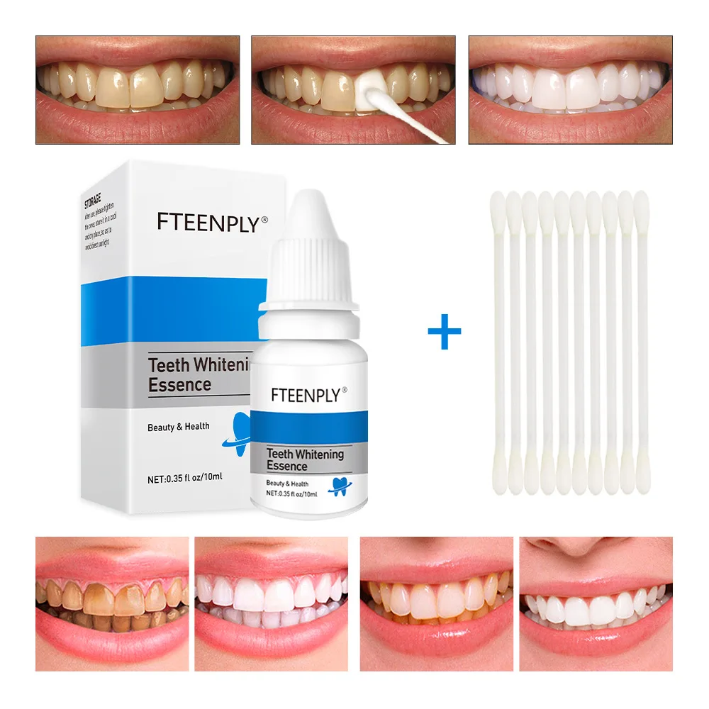 Teeth Paint Whitening - FTEENPLY Bubuk Esensi Pemutih Gigi Serum