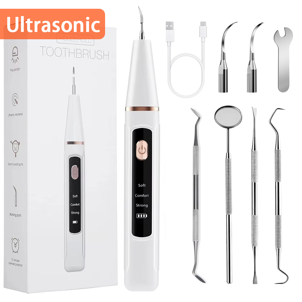 Teeth Whitening Professional - Alat Pembersih Karang Gigi Elektrik Ultrasonik