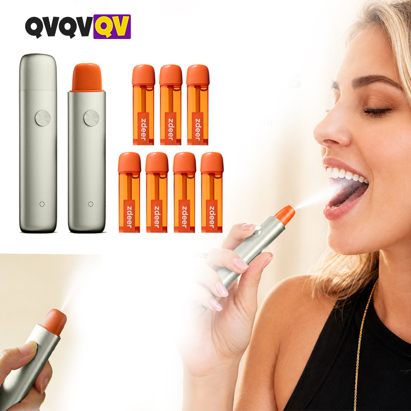Colgate Whitening Teeth - ZDEER PW13 Semprotan Mulut Dingin Elektrik,
