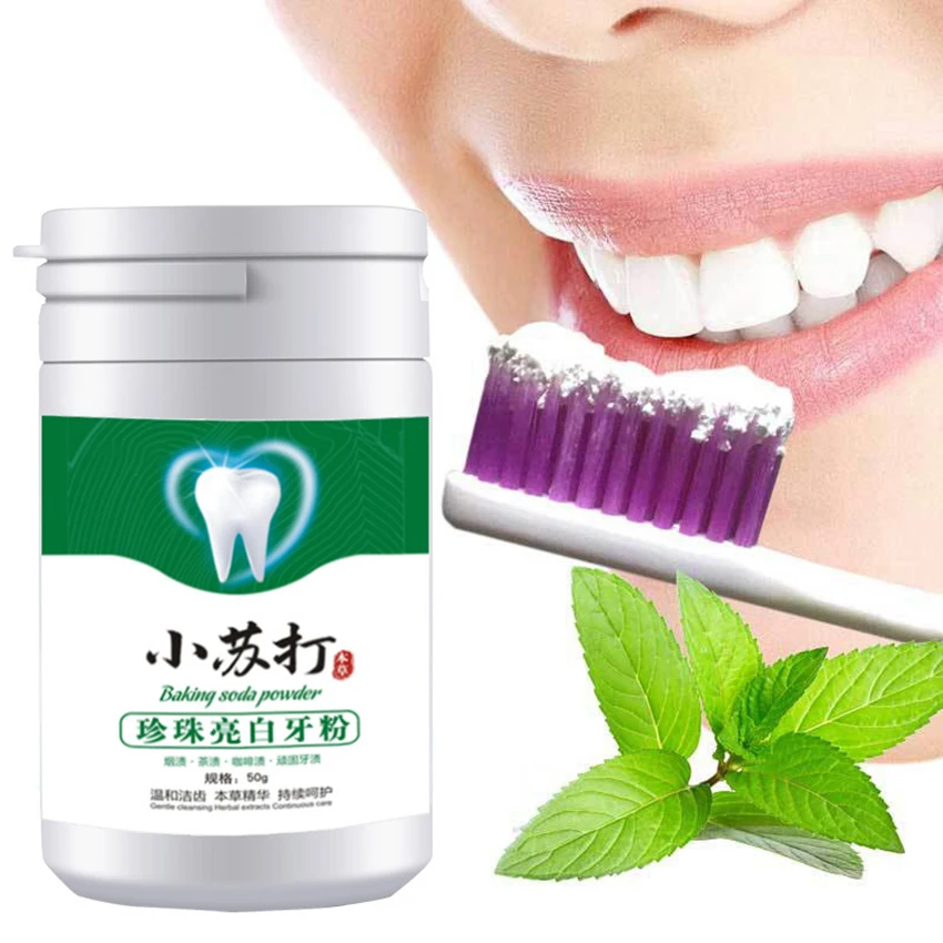 Teeth Whitening Baking Soda - Bubuk Pemutih Gigi Soda Kue, Pembersih