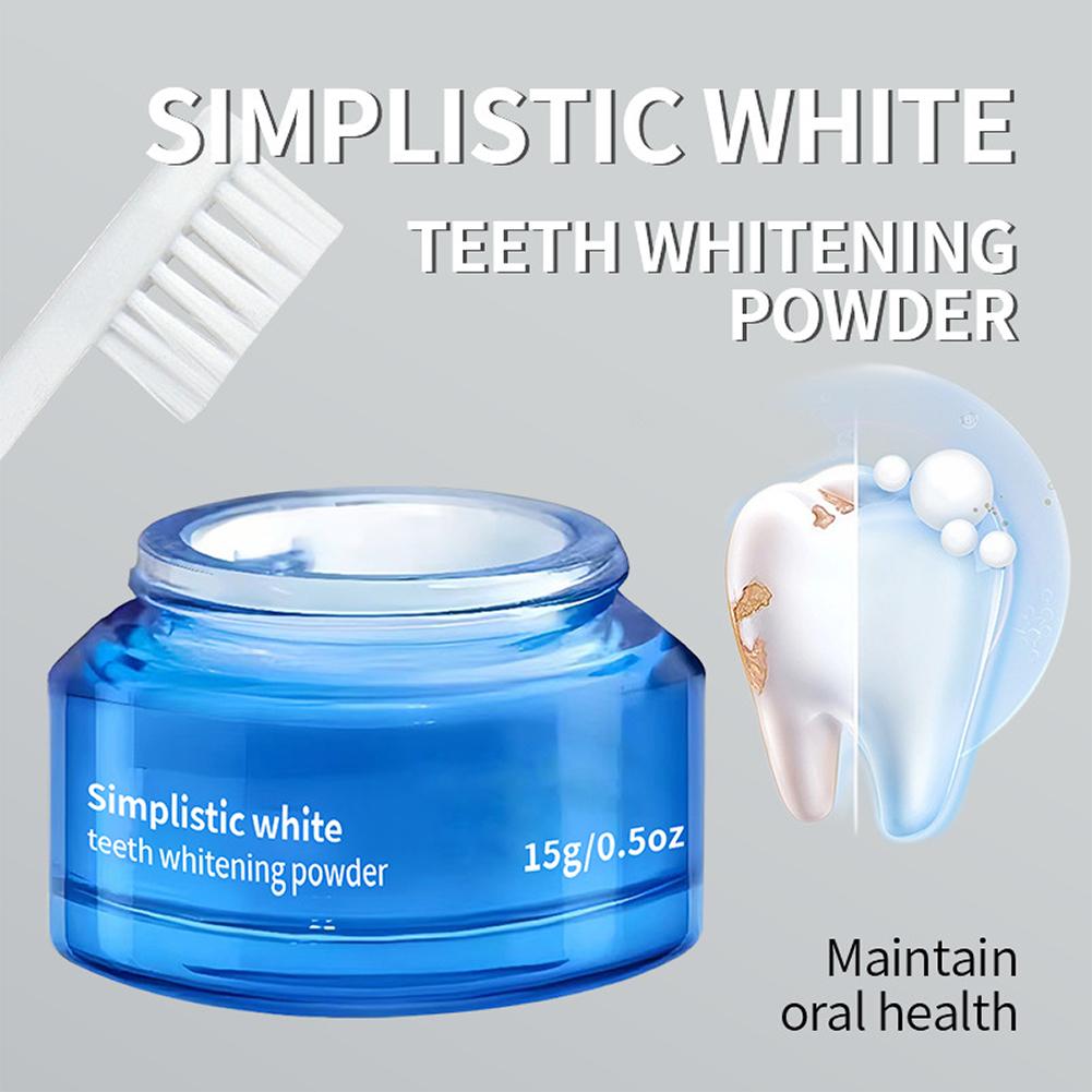 Teeth Paint Whitening - Bubuk Pemutih Gigi Sederhana Mengurangi Noda