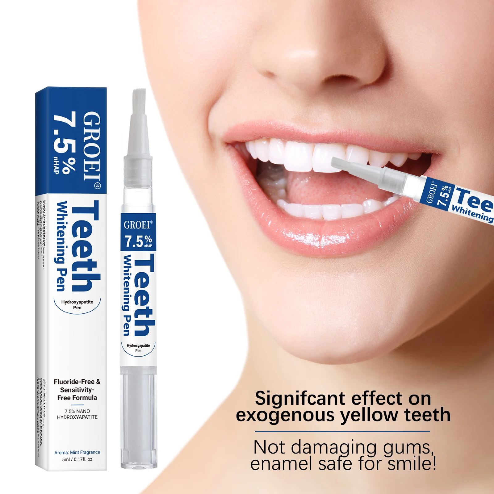 Pena Pemutih Gigi Hidroksiapat - Teeth Whitening Gel Peroxide ulasan dan harga