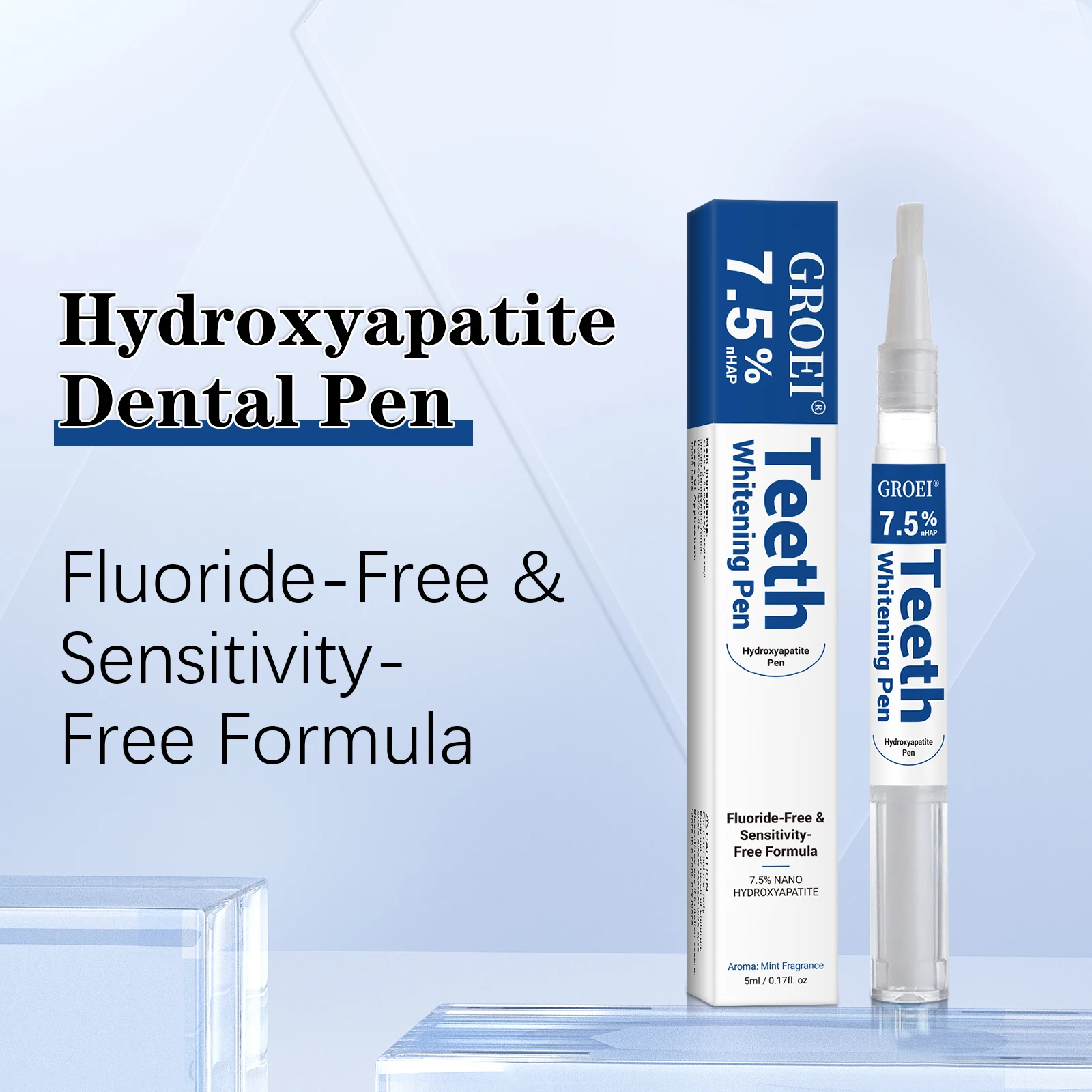 Pena Pemutih Gigi Hidroksiapat - Teeth Whitening Gel Peroxide ulasan dan harga