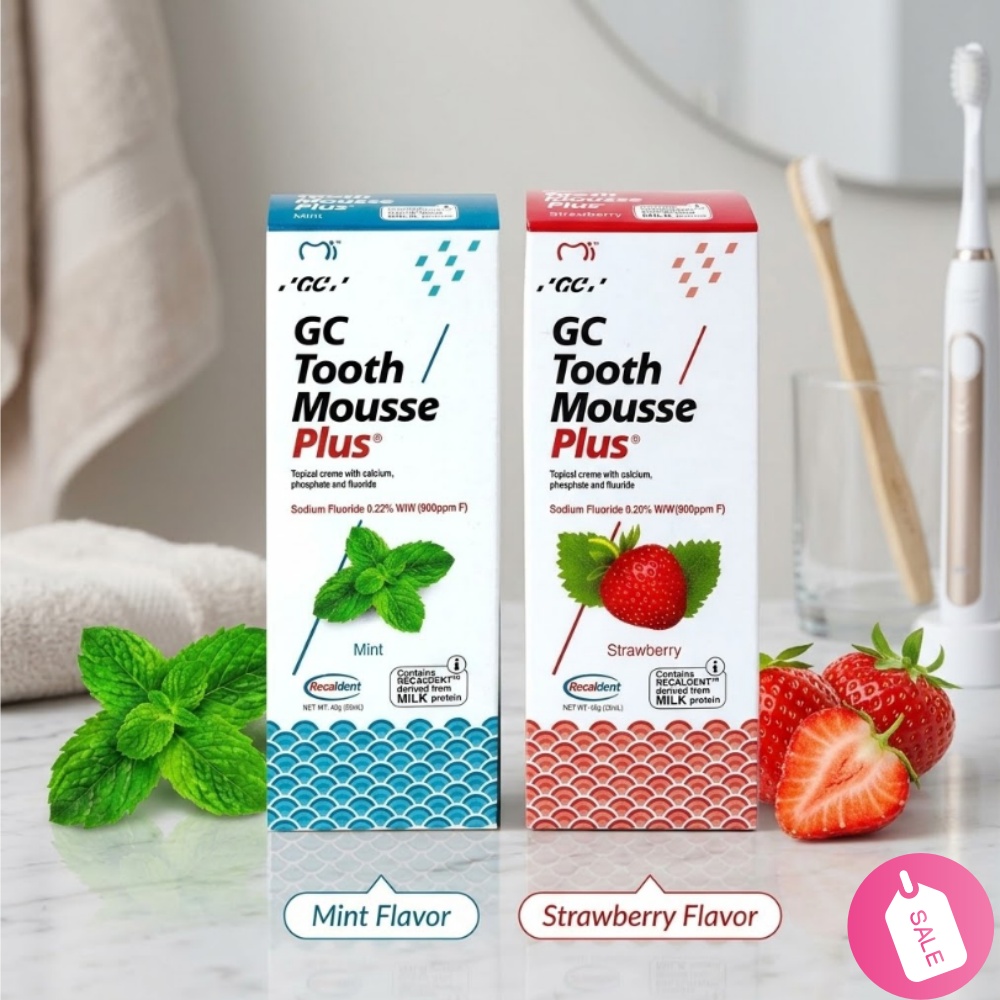 Pasta Gigi Mousse Rasa Buah GC - Teeth Whitening Mousse ulasan dan harga