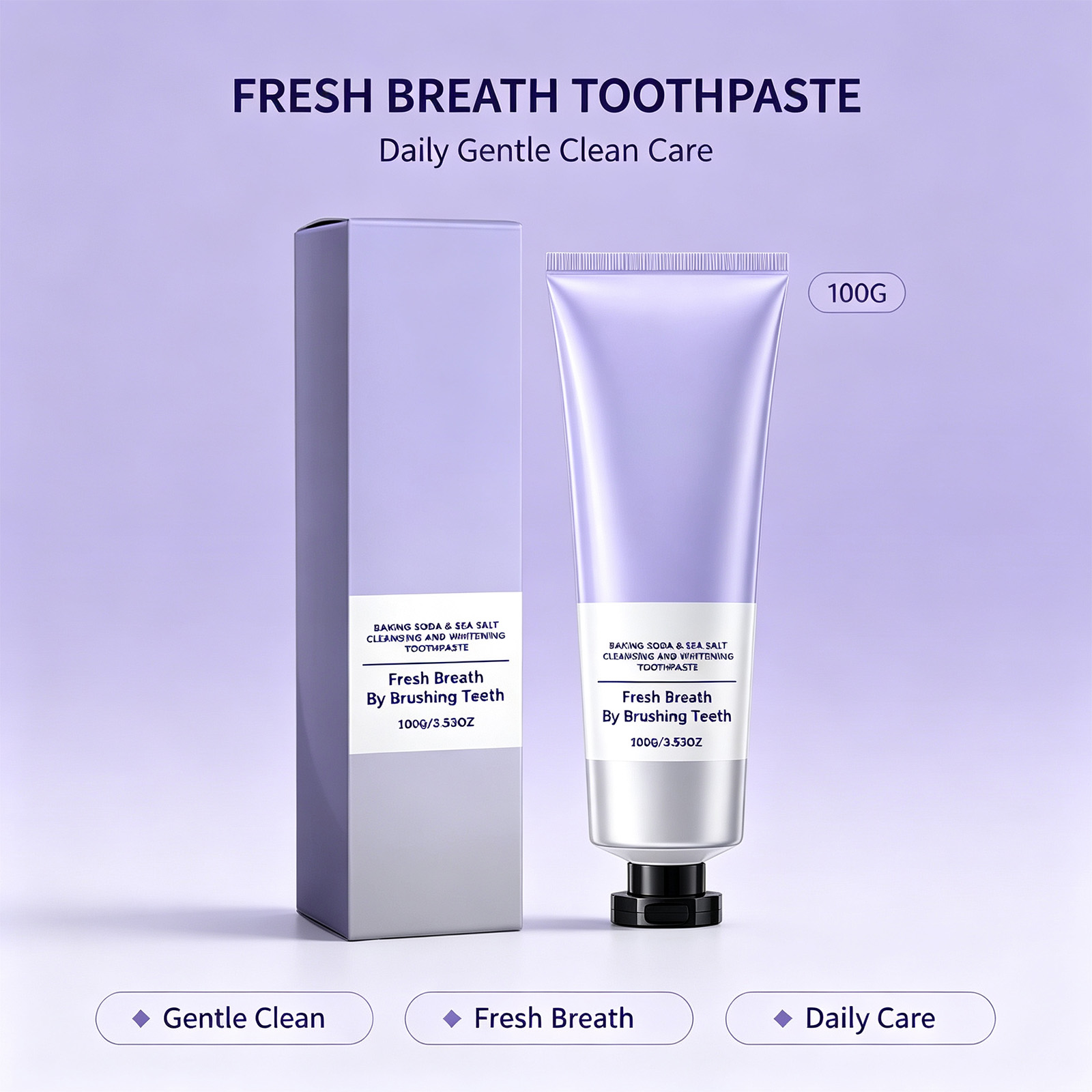 Pasta Gigi Garam Laut Baking S - Teeth Whitening Baking Soda ulasan dan harga