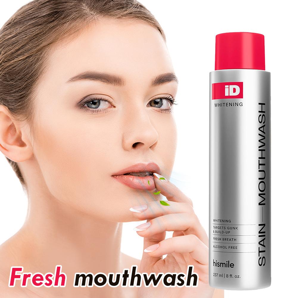 Hismile iD Obat Kumur Bebas Al - Whitening Mouthwash ulasan dan harga