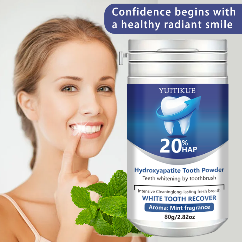 Bubuk Gigi Hidroksiapatit 20%  - Teeth Whitening Baking Soda ulasan dan harga