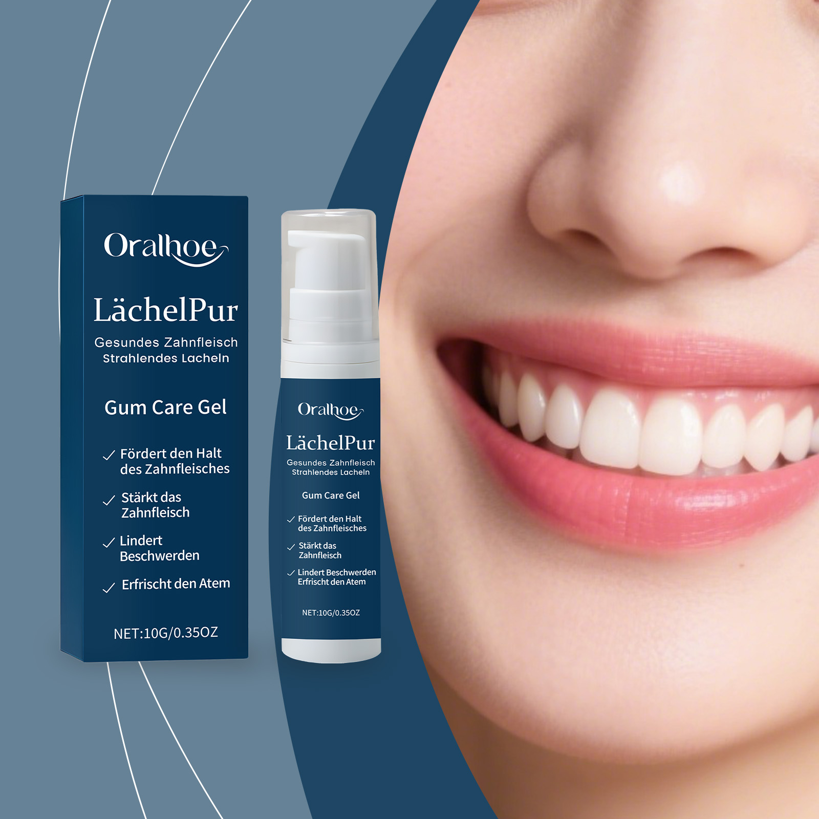 Gel Perawatan Perbaikan Gusi M - Teeth Whitening Gel Peroxide ulasan dan harga
