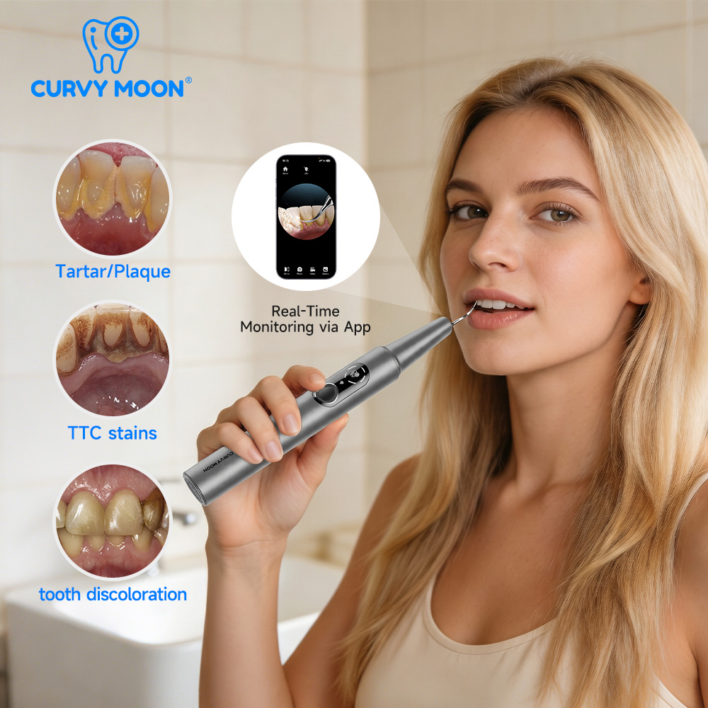 CURVY MOON Pembersih Gigi Ultr - Teeth Whitening Professional ulasan dan harga