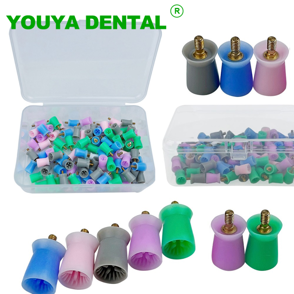 100 Buah/Kotak Cangkir Prophy  - Teeth Whitening Professional ulasan dan harga