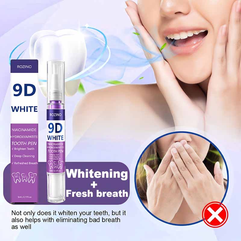 ROZINO 9D Pena Pemutih Gigi Ni - Teeth Paint Whitening ulasan dan harga
