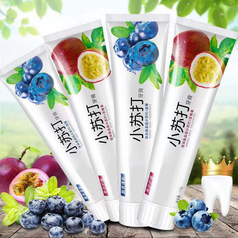Pasta Gigi Soda Kue Rasa Buah, - Teeth Whitening Baking Soda ulasan dan harga