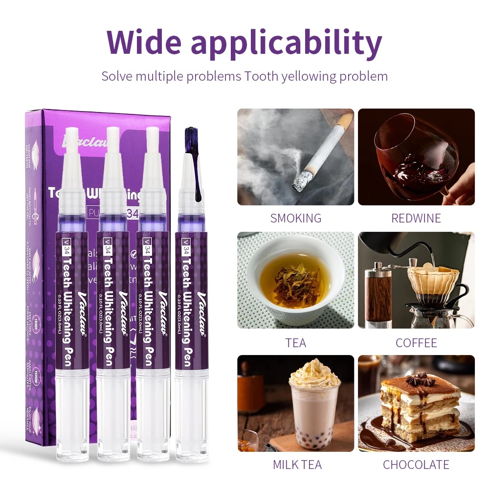 Vaclav V34 Pena Gel Pemutih Gi - Teeth Whitening Gel Peroxide ulasan dan harga