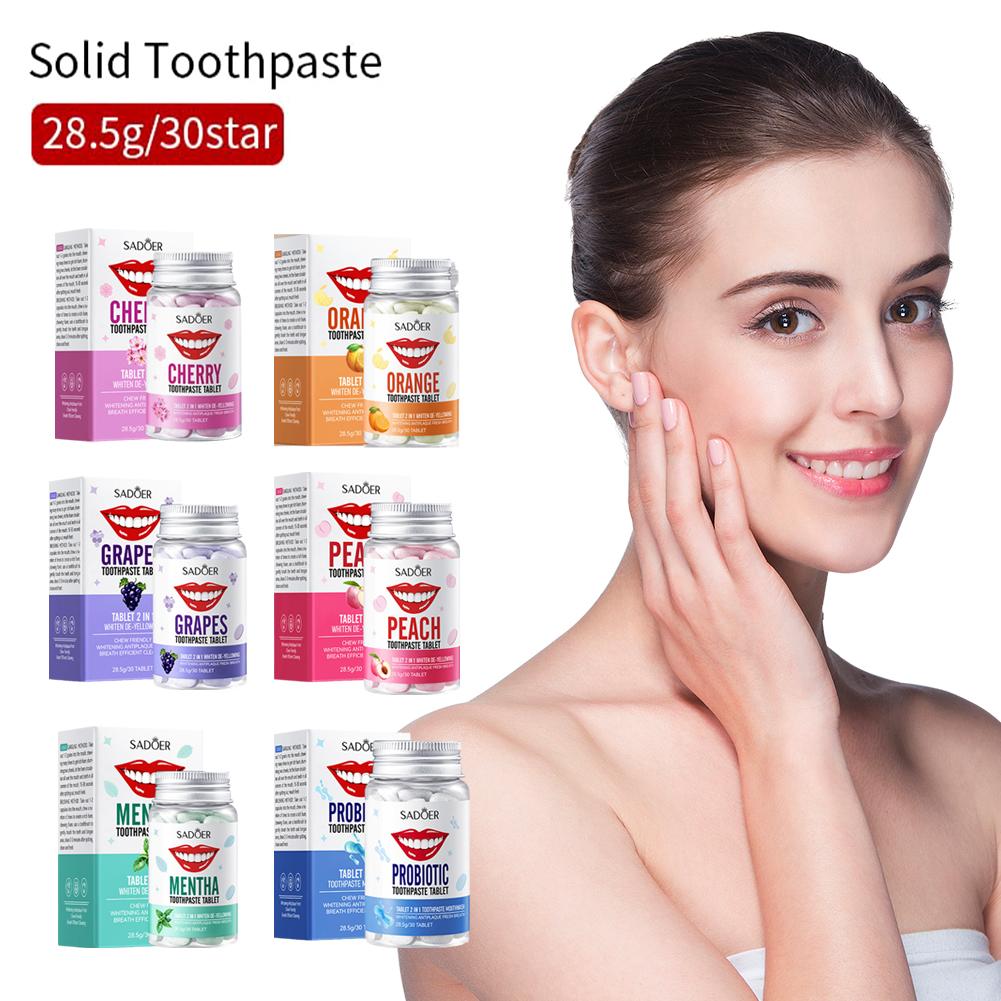 Tablet Pasta Gigi Padat Mint R - Whitening Mouthwash ulasan dan harga